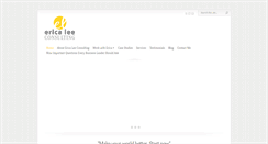 Desktop Screenshot of ericaleeconsulting.com