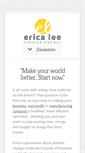 Mobile Screenshot of ericaleeconsulting.com